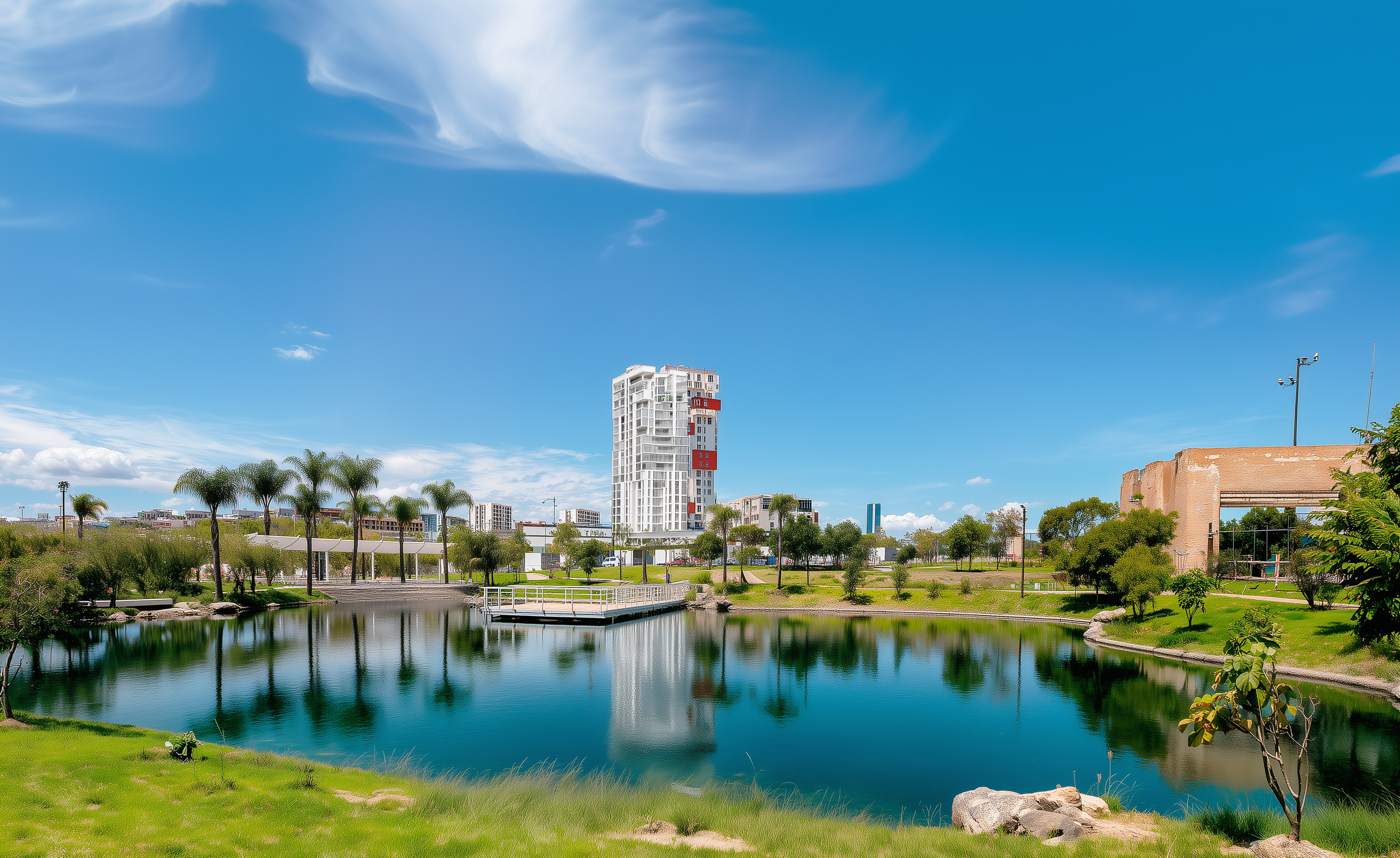 Urban core developments with iconic positioning.